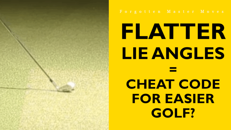 flat lie angles