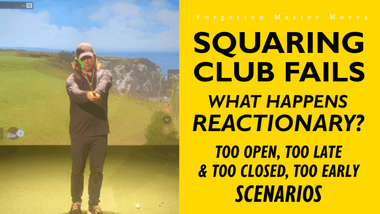 Golf Swing Squaring Fails