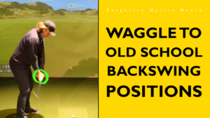 Waggle to train Backswing