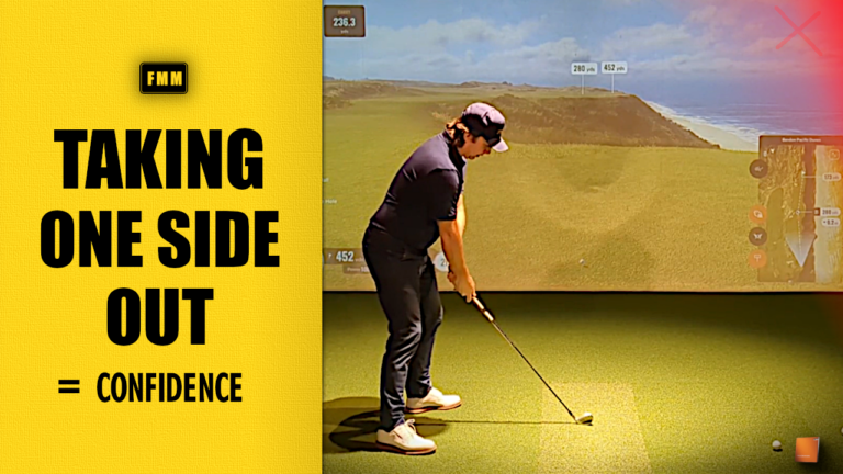 Taking One Side Out of Play — Build Confidence & Perform Better