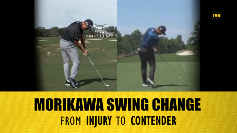 Morikawa Swing Change - From Injury to Contender