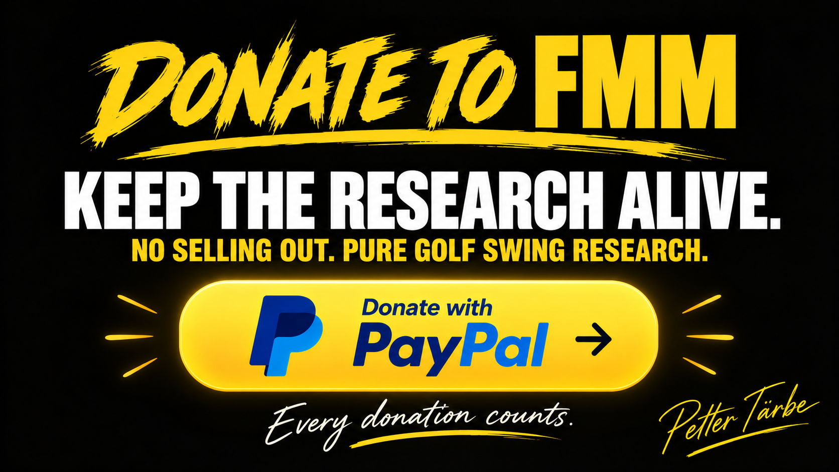 Donate to FMM 169